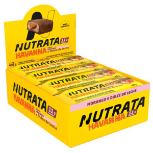 NUTRATA WHEY GREGO HAVANNA 40G - DULCE DE LECHE E MORANGO