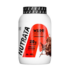 NUTRATA W100 WHEY CONCENTRADO 900G REFIL - DOUBLE CHOCOLATE