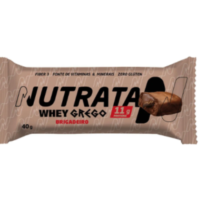 NUTRATA WHEY GREGO 40G - BRIGADEIRO