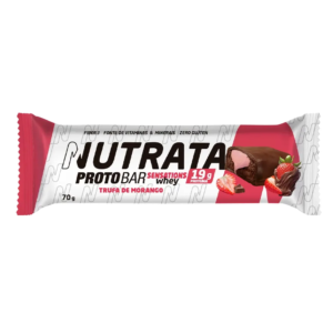 NUTRATA PROTO BAR SENSATIONS 70G - TRUFA DE MORANGO