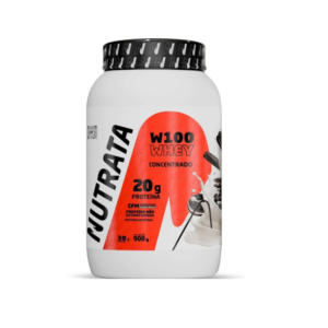NUTRATA W100 WHEY CONCENTRADO 900G - COOKIES E CREAM